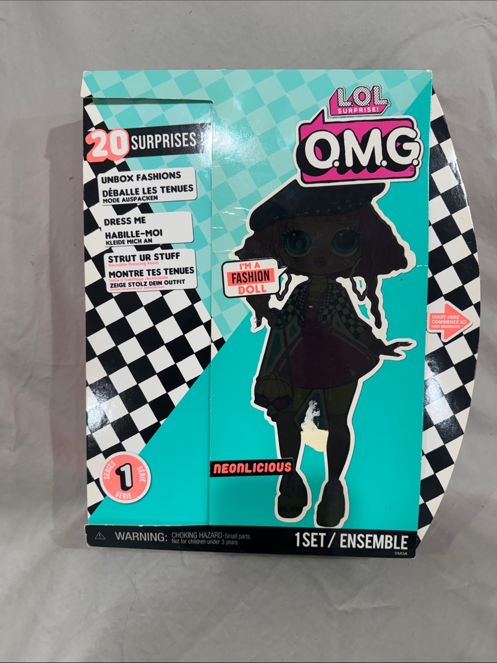 LOL Omg Neonlicious fashion doll